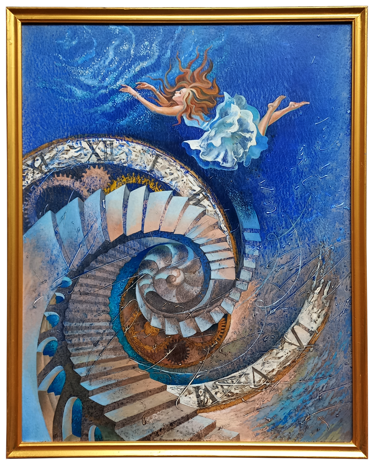 Levitation Lana Korolievskaia Original painting for sale