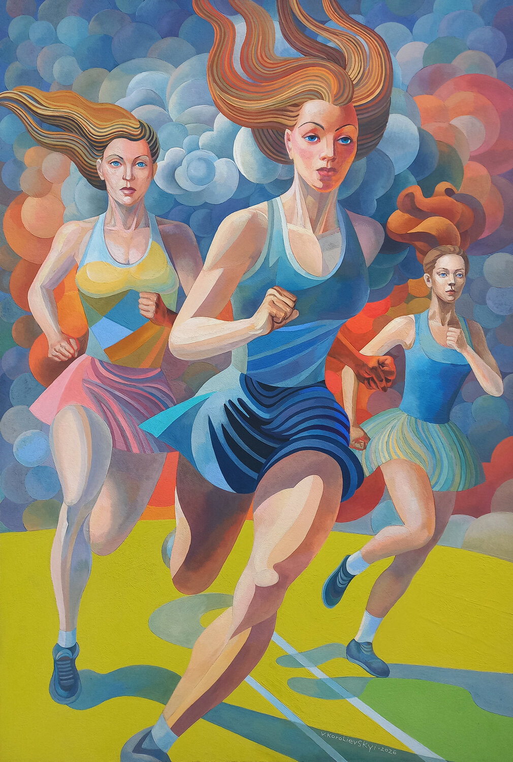 42,195 Lana Korolievskaia Original painting for sale