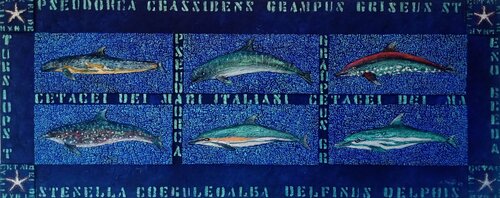 Cetacei by Antonio Presti, Painting for Sale on Select