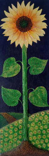 Girasole by Antonio Presti, Painting for Sale on Select