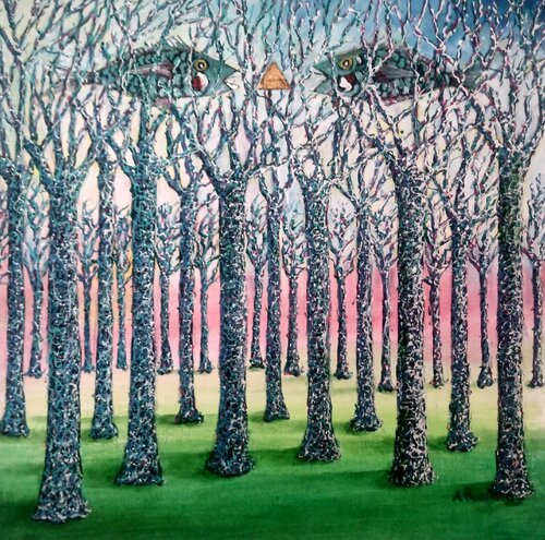 Incontri by Antonio Presti, Painting for Sale on Select