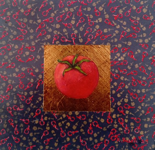 Pomo-d'oro by Antonio Presti, Painting for Sale on Select