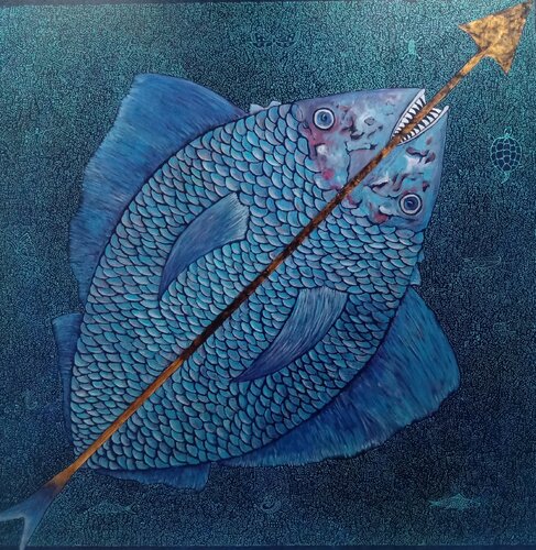 Abboccato by Antonio Presti, Painting for Sale on Select
