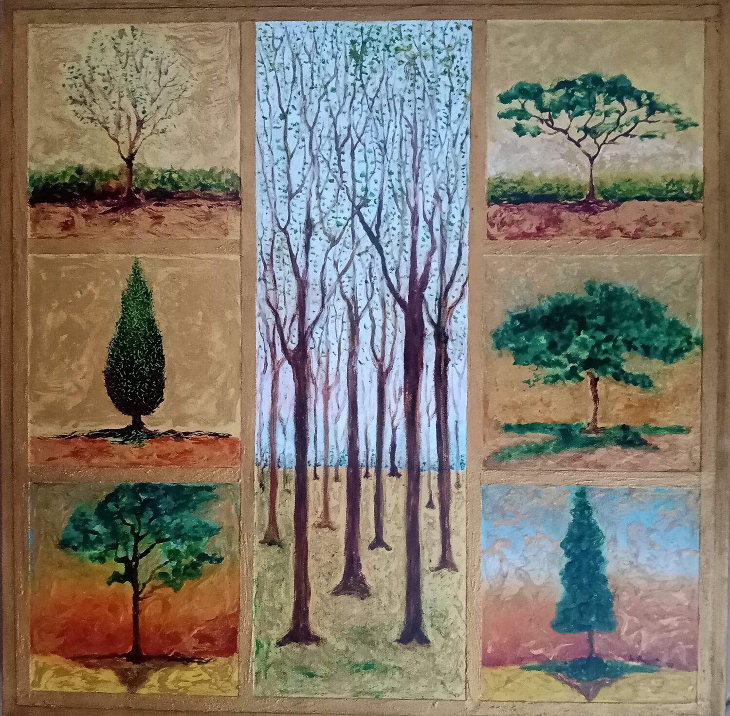 Alberi Antonio Presti Original painting for sale