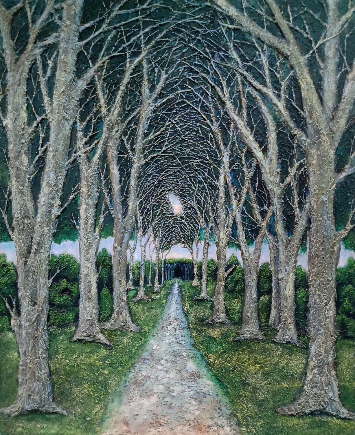 Grande bosco Antonio Presti Original painting for sale
