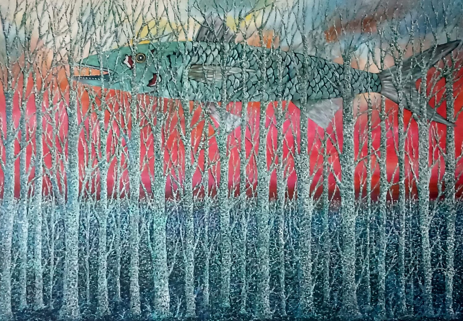 Fantastic Antonio Presti Original painting for sale