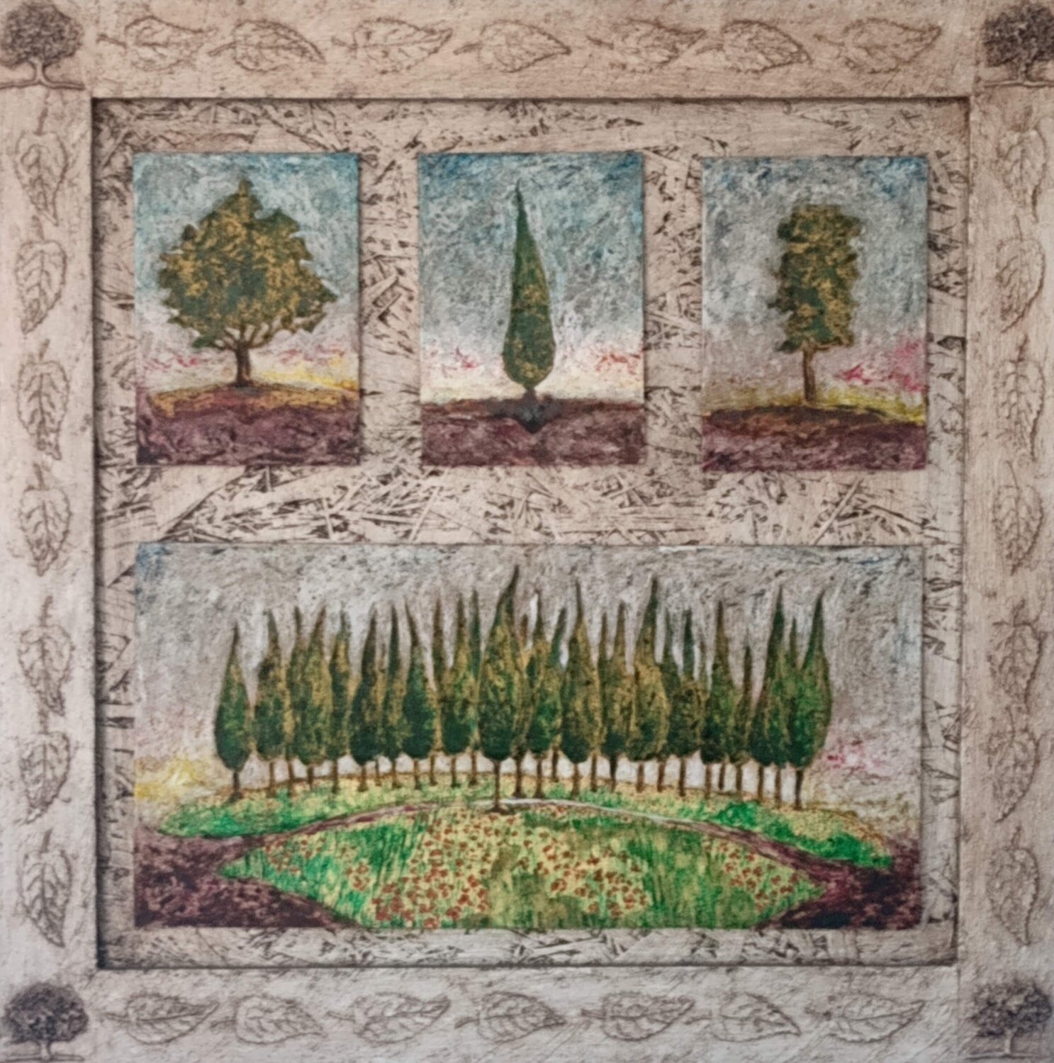 Alberi Antonio Presti Original painting for sale