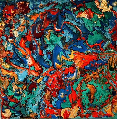 Abisso Marino by Marisa Milan, Painting for Sale on Select