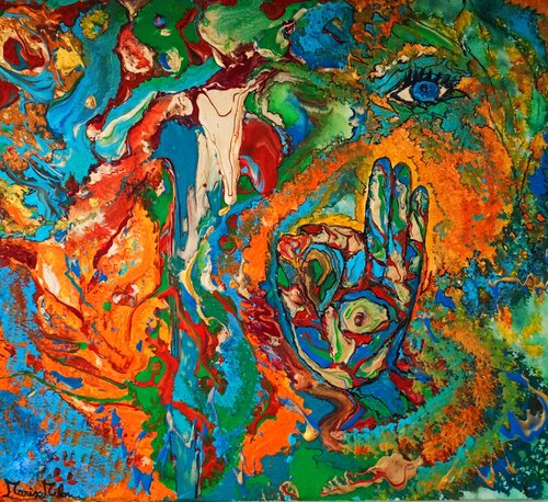 Il Gene di Dio by Marisa Milan, Painting for Sale on Select