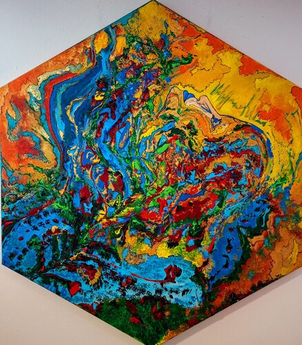 L' albero della vita by Marisa Milan, Painting for Sale on Select