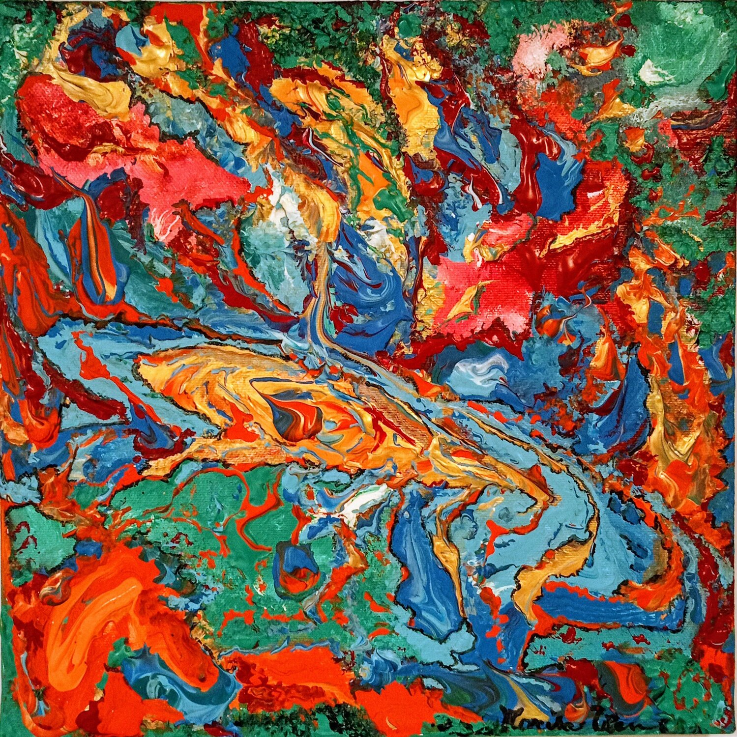 La   Sorgente ..... Marisa Milan Original painting for sale