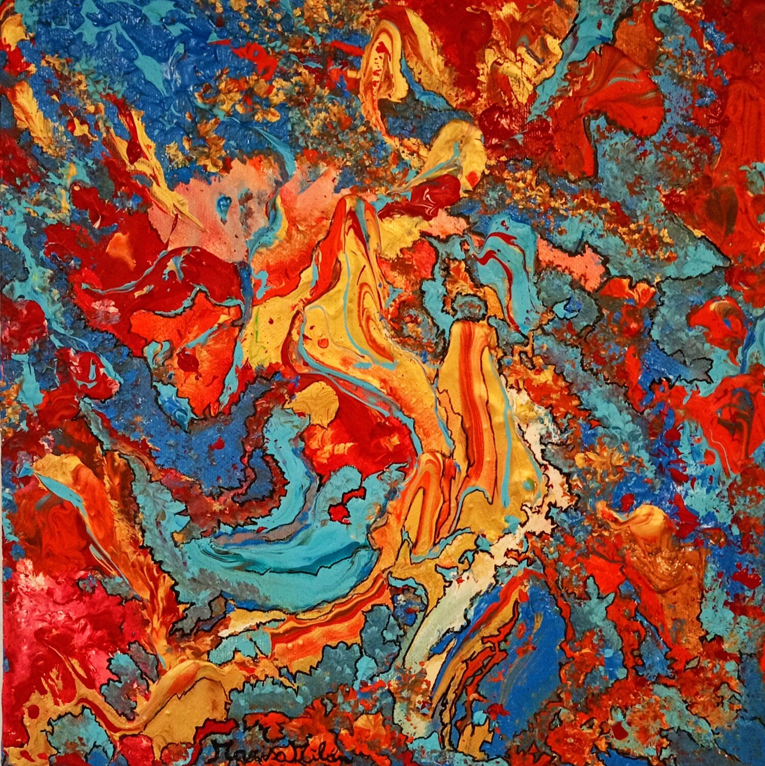 AMARSI Marisa Milan Original painting for sale