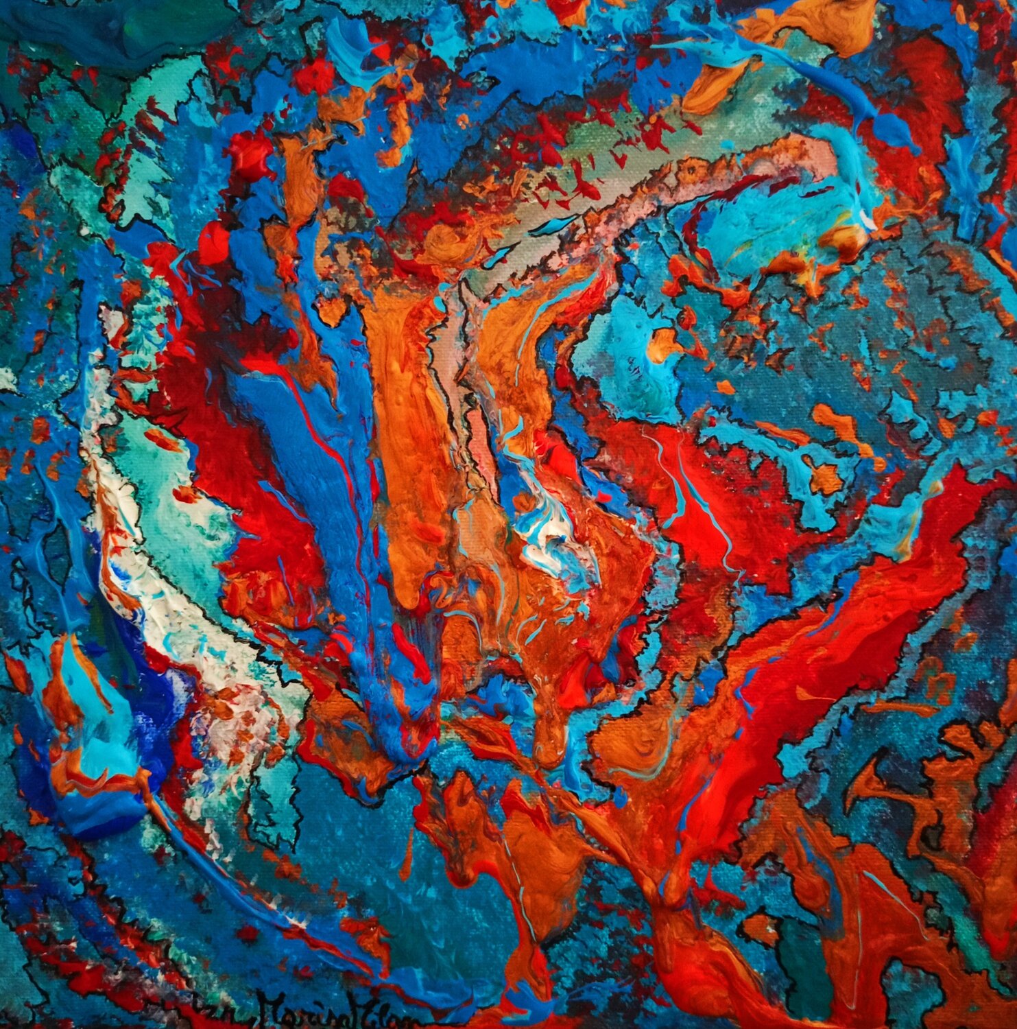 La Svolta Marisa Milan Original painting for sale