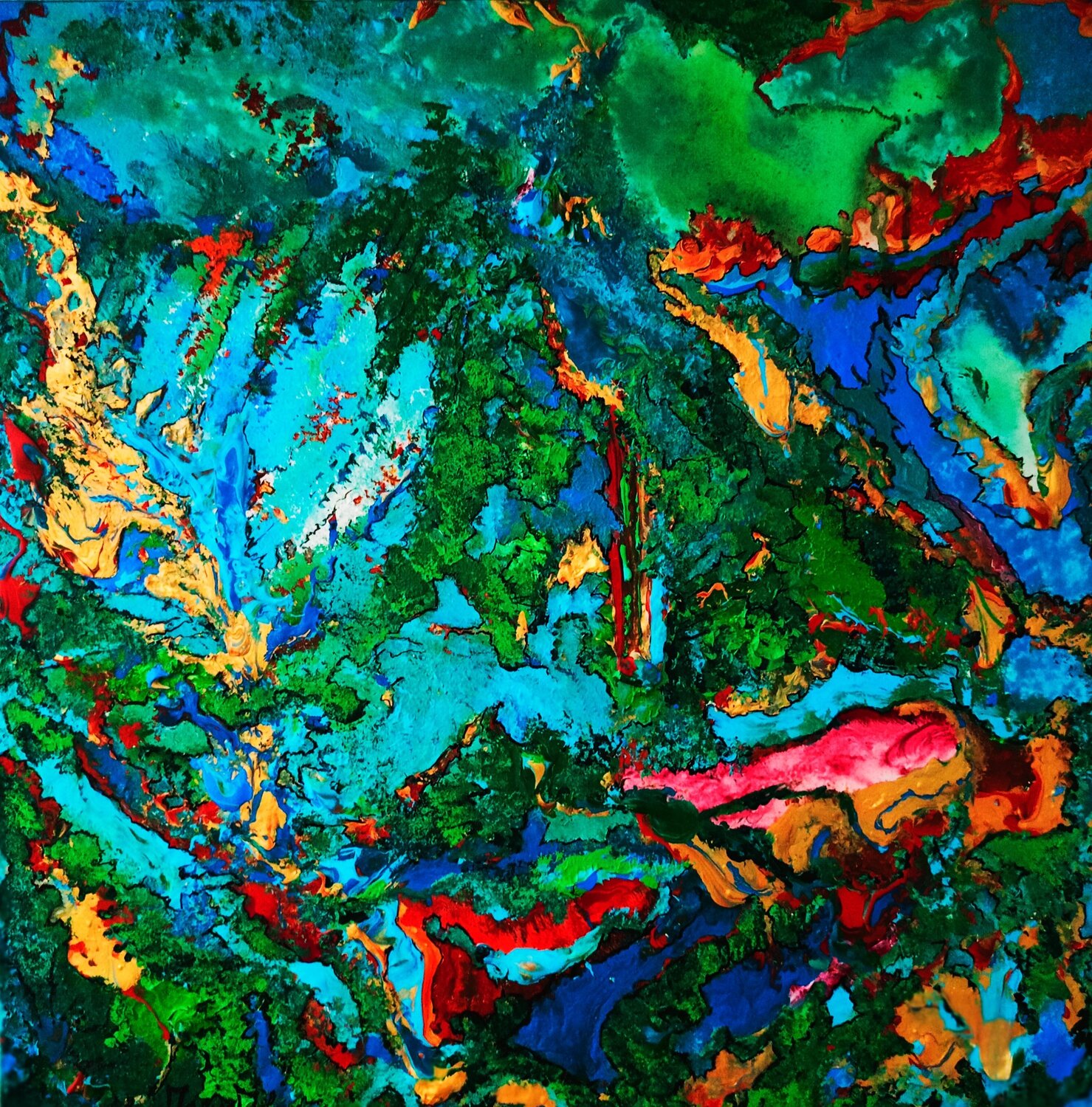 L' energia di Atlantide Marisa Milan Original painting for sale