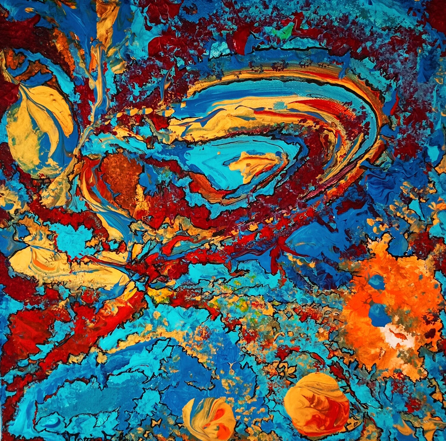 L' Infinito...in noi Marisa Milan Original painting for sale