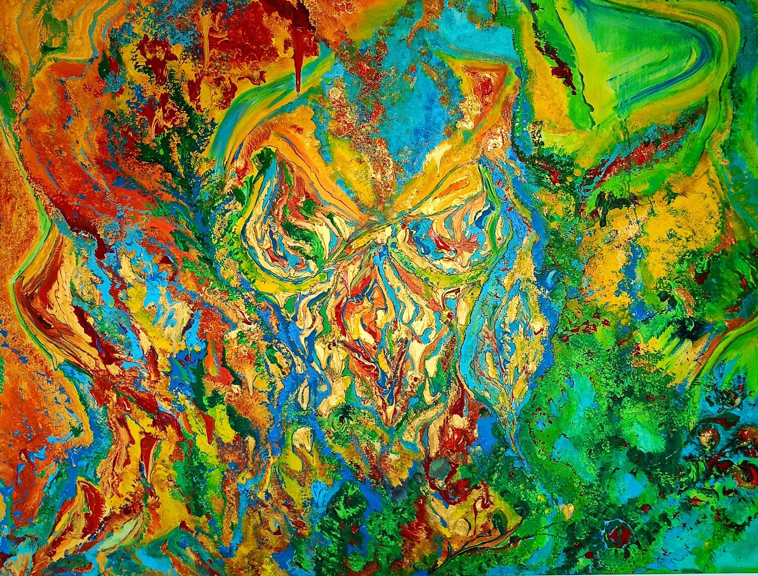 Paesaggio sonoro Marisa Milan Original painting for sale