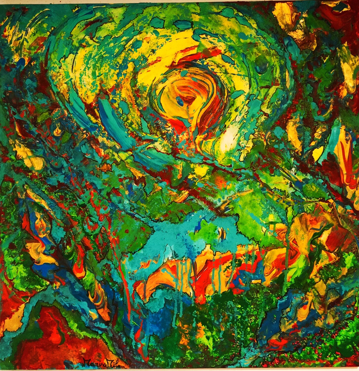 Il nucleo dell' esistenza Marisa Milan Original painting for sale