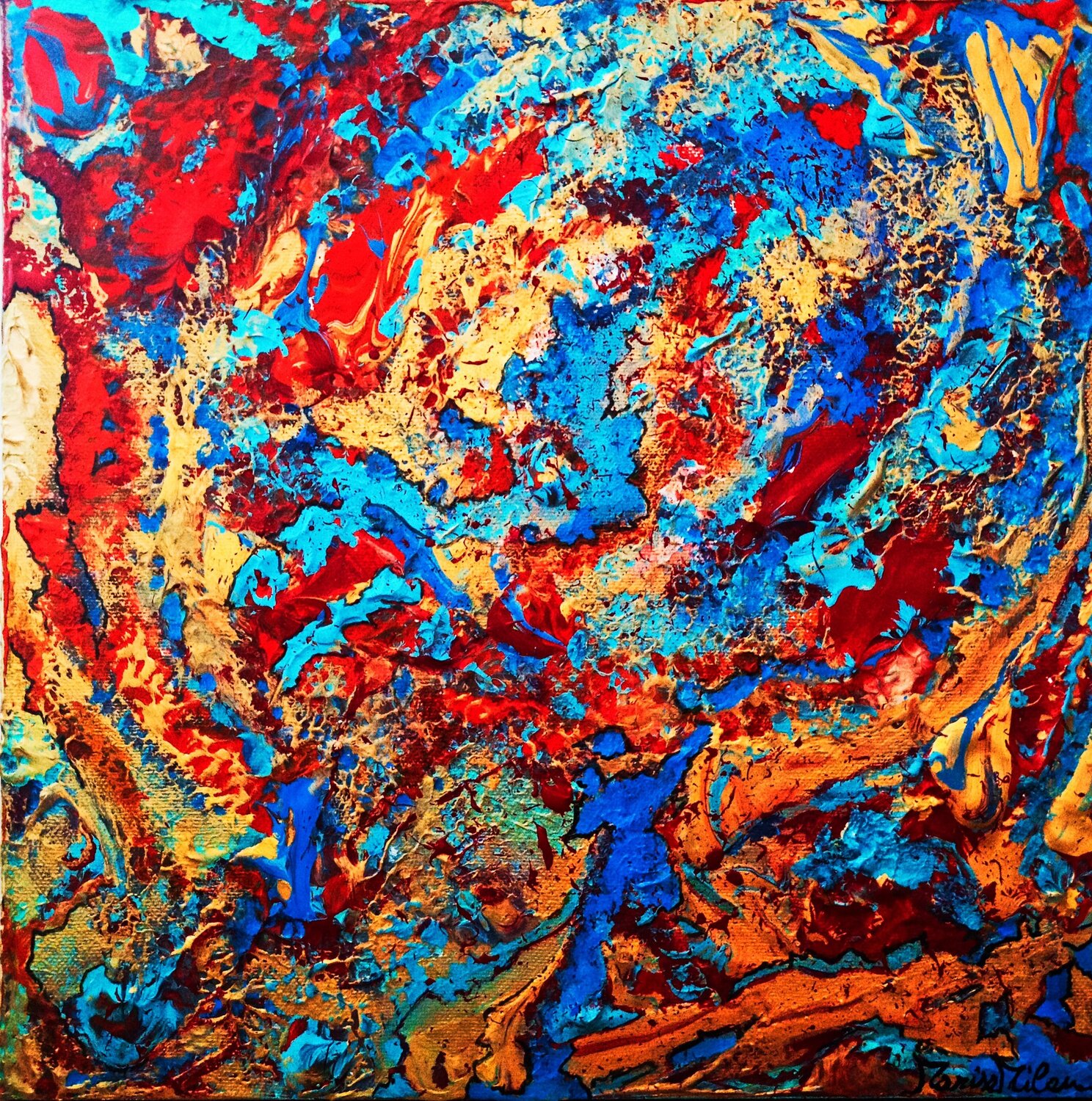 Trasformazione Marisa Milan Original painting for sale