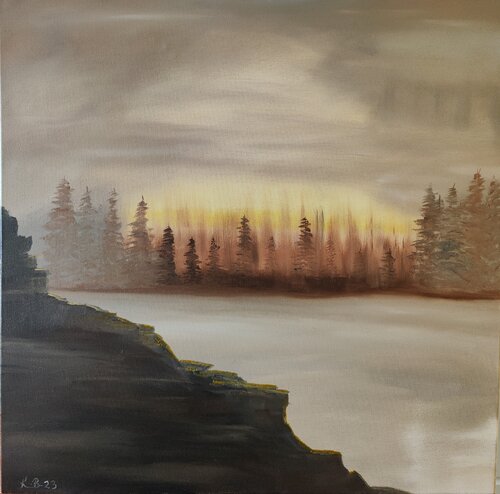 High Coast by Krister Björklund, Painting for Sale on Select