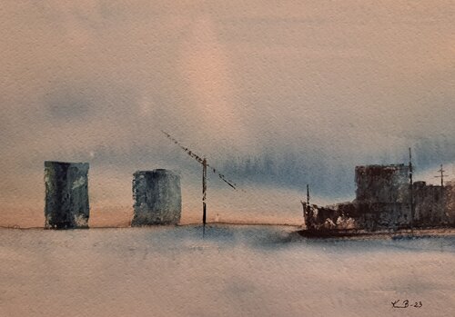 Somewhere in Sweden by Krister Björklund, Painting for Sale on Select