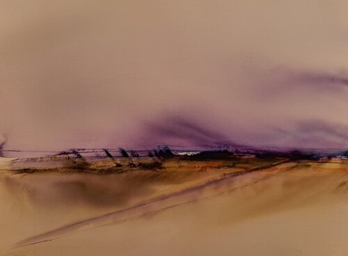 Abstract Landscape No LV by Krister Björklund, Painting for Sale on Select