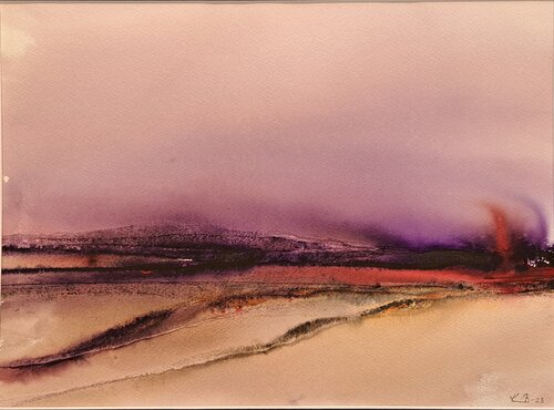 Landscape No 49 by Krister Björklund, Painting for Sale on Select