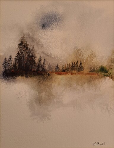 Misty by Krister Björklund, Painting for Sale on Select