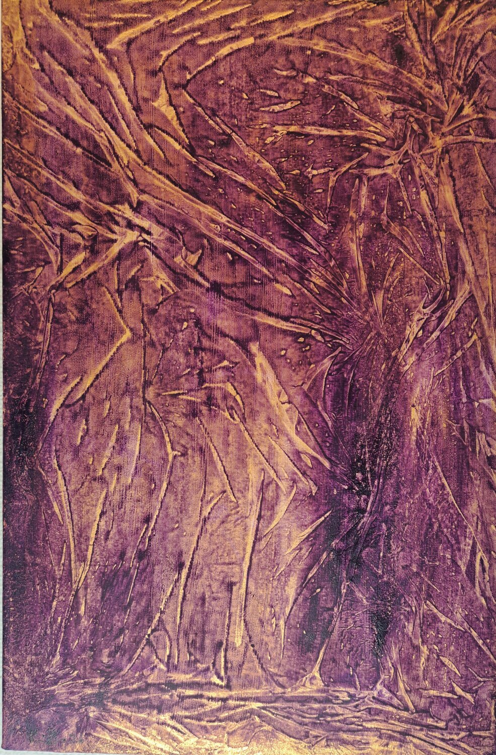 Fractals II Krister Björklund Original painting for sale