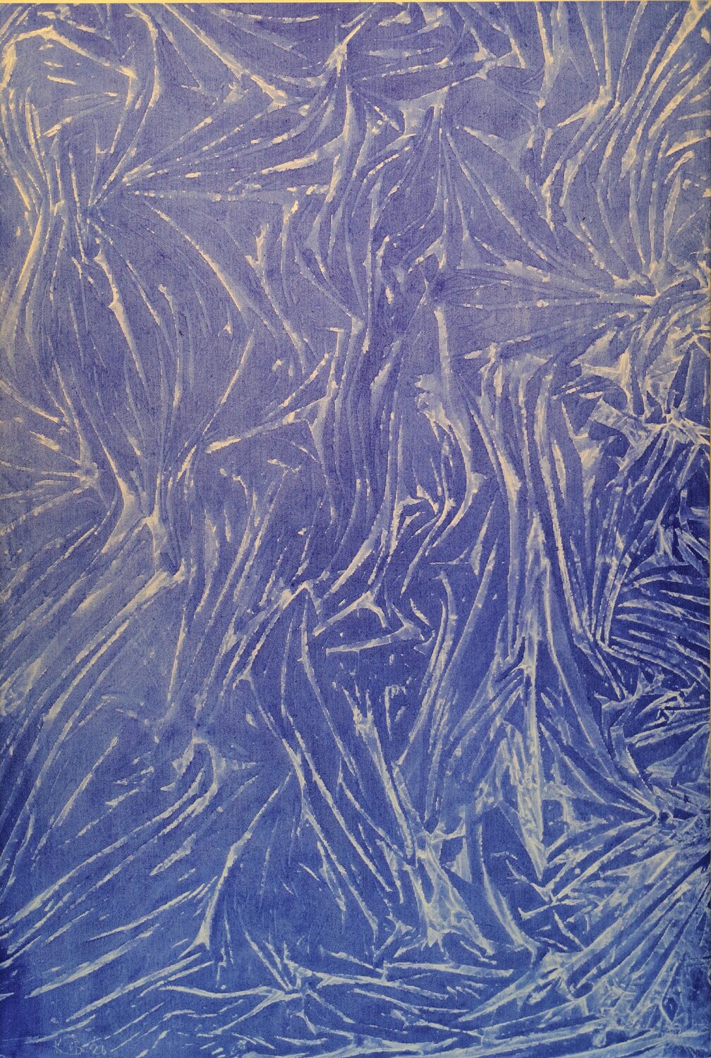 Fractals III Krister Björklund Original painting for sale