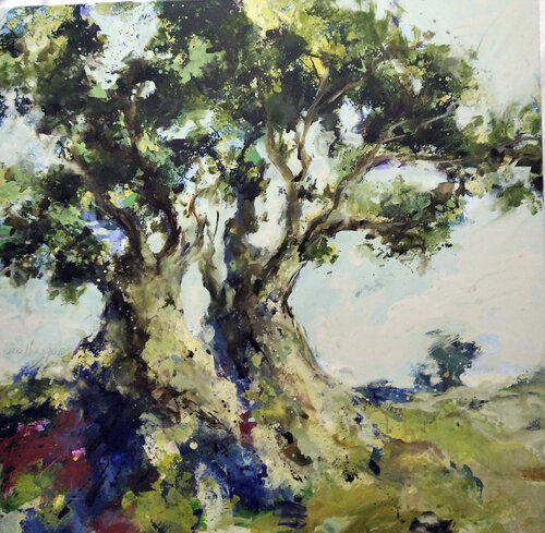 vegetal nº 5 by juan angel saiz manrique, Painting for Sale on Select