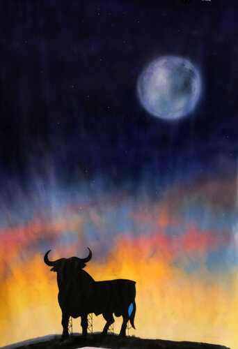 Osborne nº 5 by juan angel saiz manrique, Drawing for Sale on Select