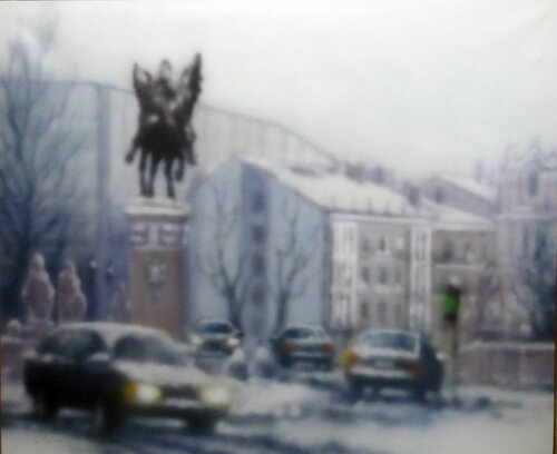 Metrópolis nº 50 by juan angel saiz manrique, Painting for Sale on Select