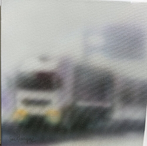 metrópolis nº 53 by juan angel saiz manrique, Painting for Sale on Select