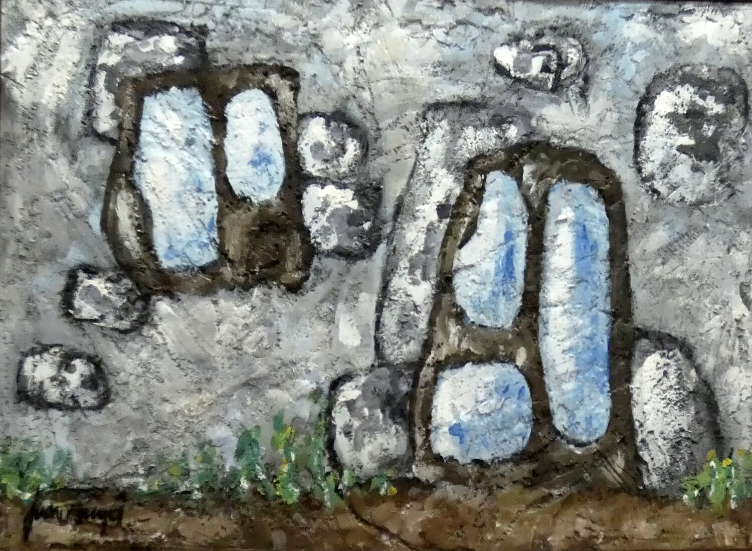 nº 7 de la calle... juan angel saiz manrique Original painting for sale