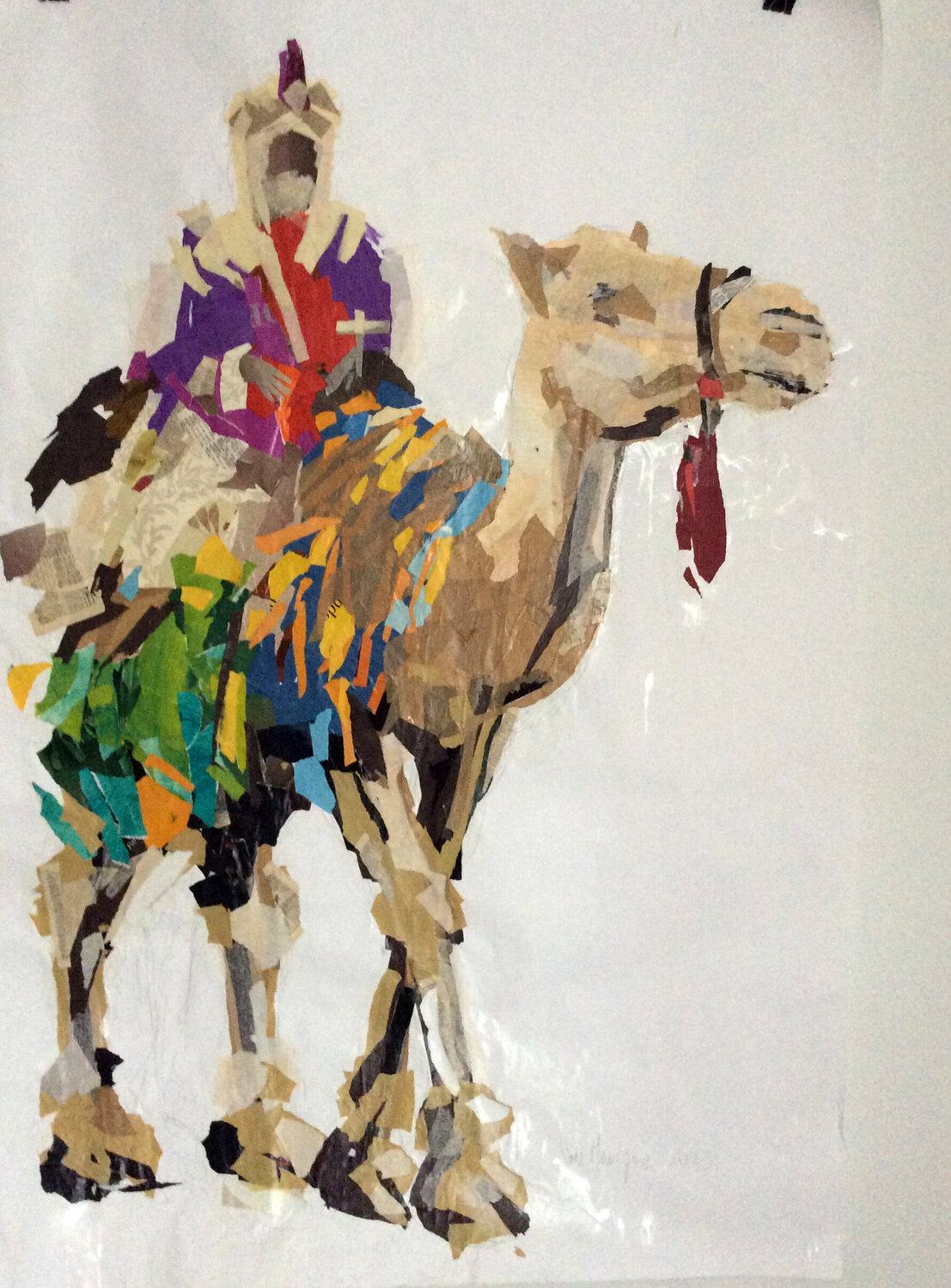 Reyes Magos  nº 23 juan angel saiz manrique Drawing for sale
