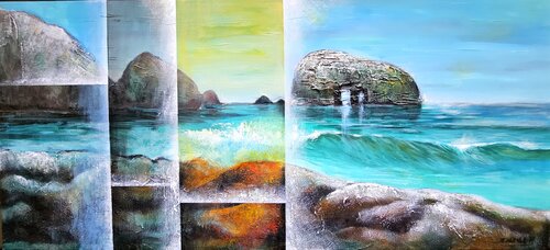 "QUERIDO CONSTITUCION" by Estela Del Valle Mañez, Painting for Sale on Select