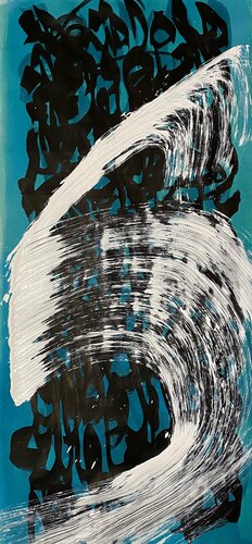 Traces_69 by Farid Izemmour, Painting for Sale on Select