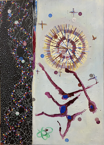 Traces_102 " My Heritage" by Farid Izemmour, Painting for Sale on Select