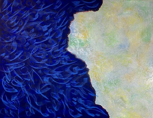 Traces_76 by Farid Izemmour, Painting for Sale on Select