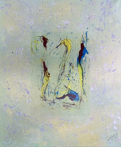 Dialogue_30 by Farid Izemmour, Painting for Sale on Select