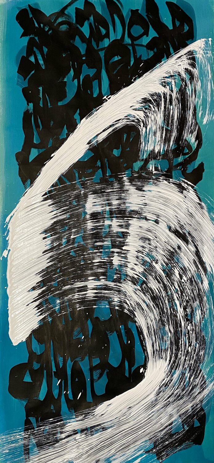 Traces_69 Farid Izemmour Original painting for sale
