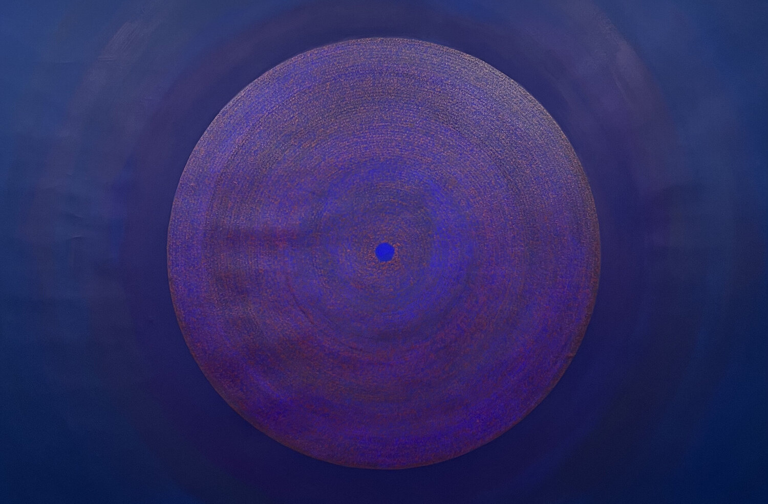 Traces_94 " Rings of Memory II" Farid Izemmour Original painting for sale
