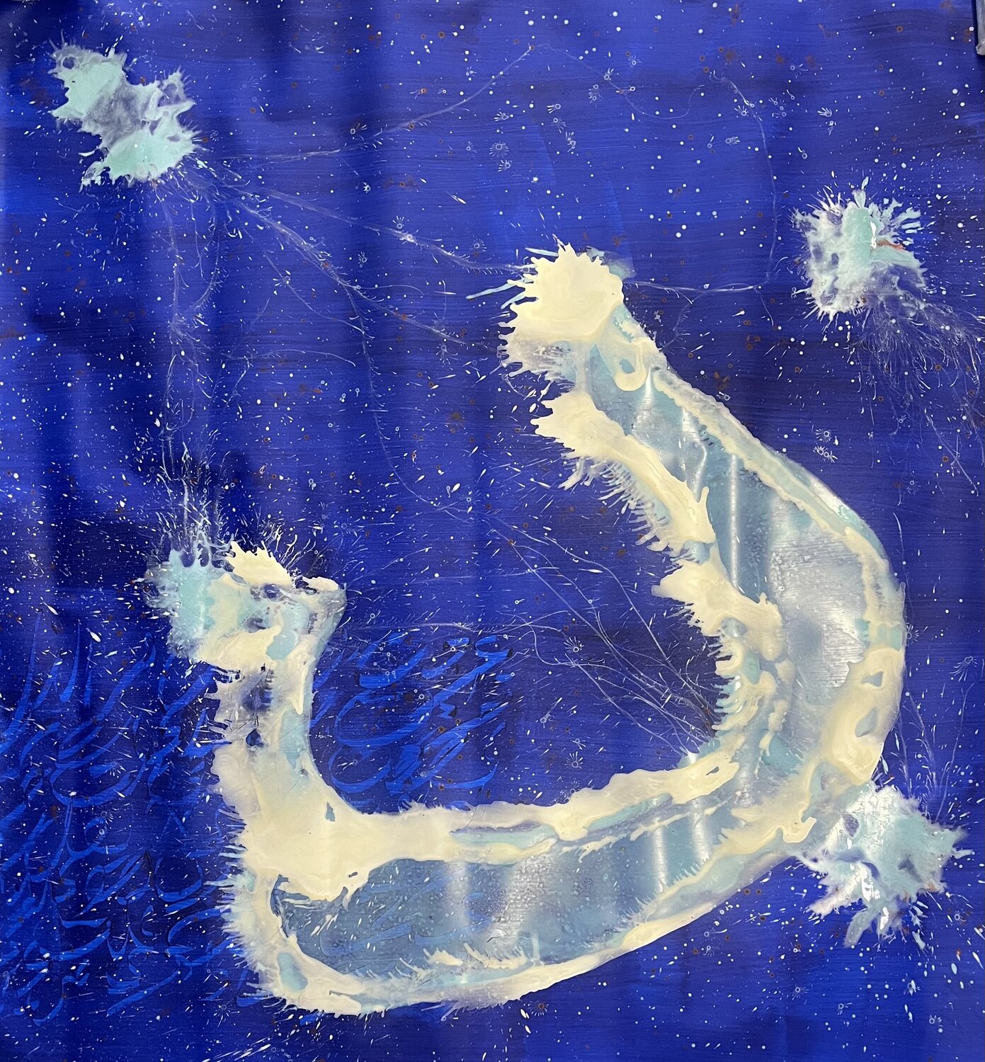 Traces_16 Farid Izemmour Original painting for sale