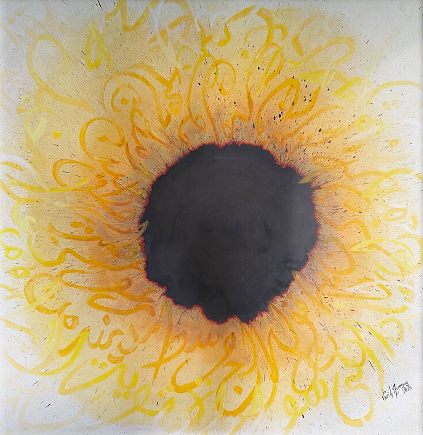 Traces_63 Farid Izemmour Original painting for sale