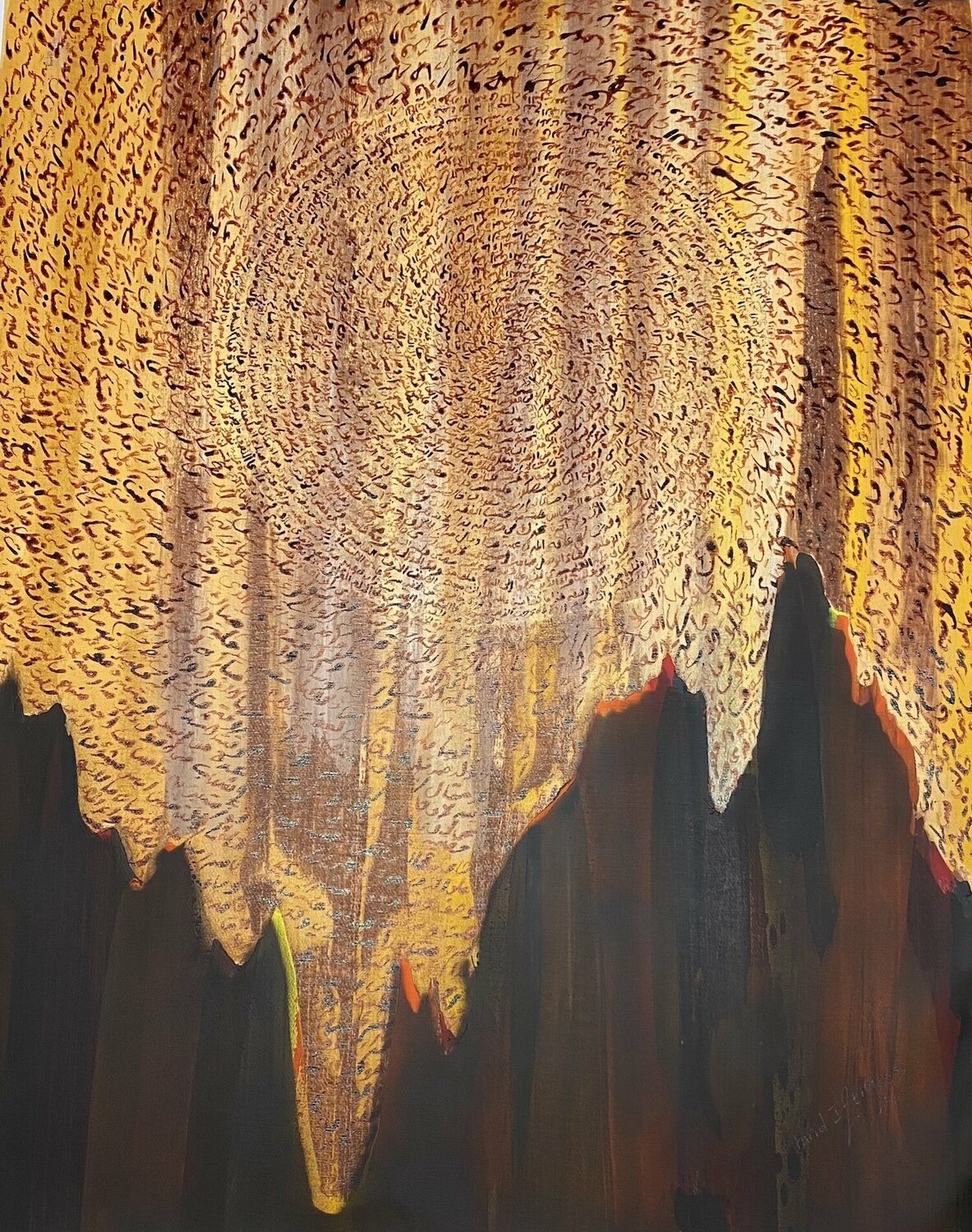 Traces_78 Farid Izemmour Original painting for sale