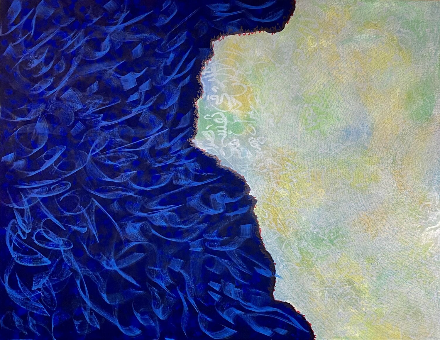 Traces_76 Farid Izemmour Original painting for sale