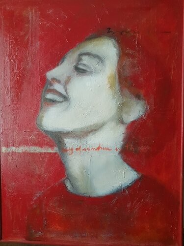 LA RISATA by Rossana Borzelli, Painting for Sale on Select