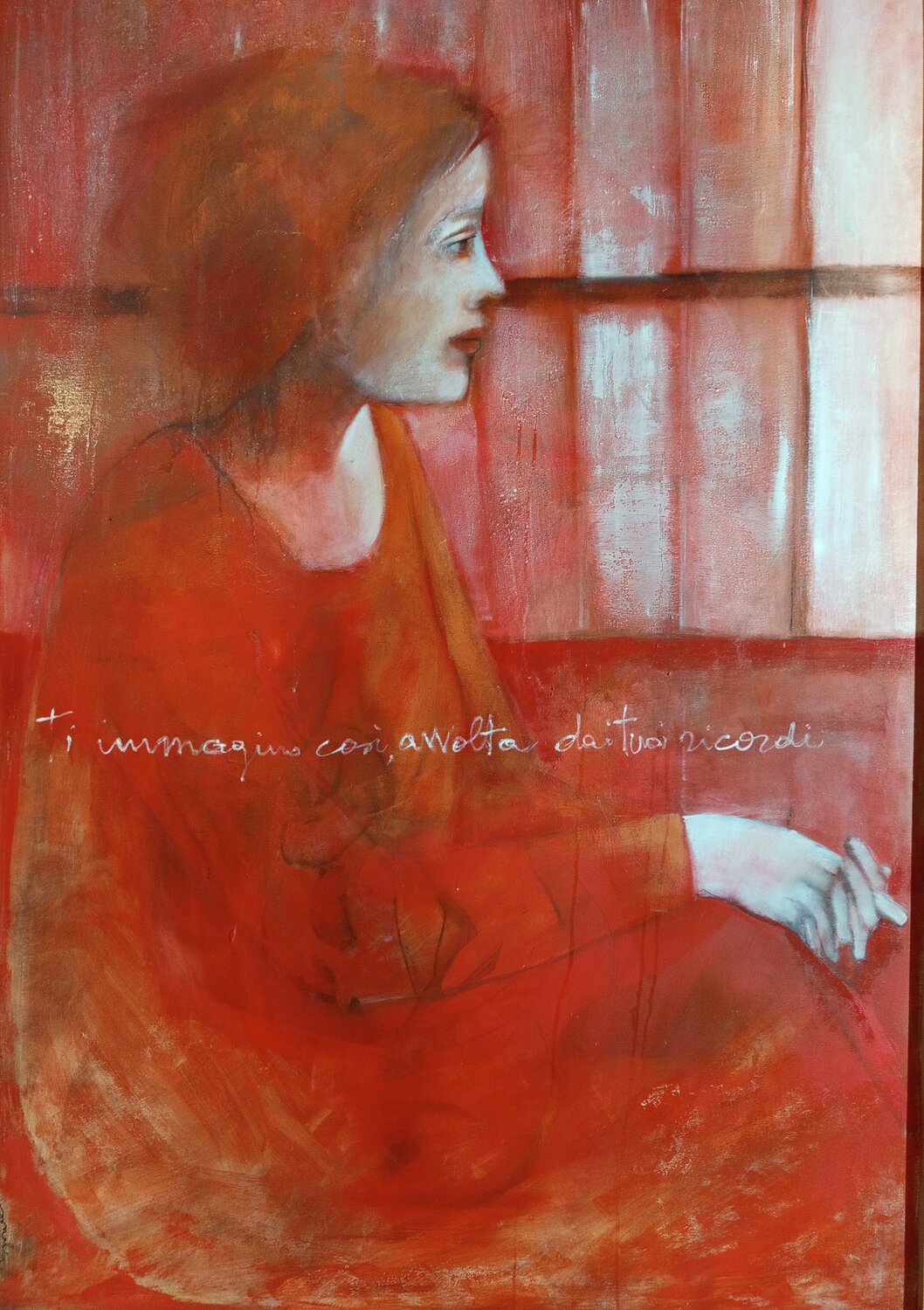 IMMERSA Rossana Borzelli Original painting for sale