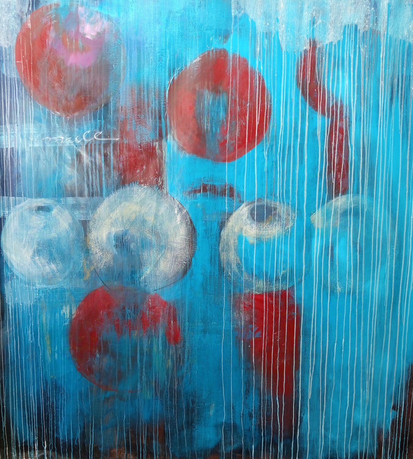 NATURA  4 Rossana Borzelli Original painting for sale