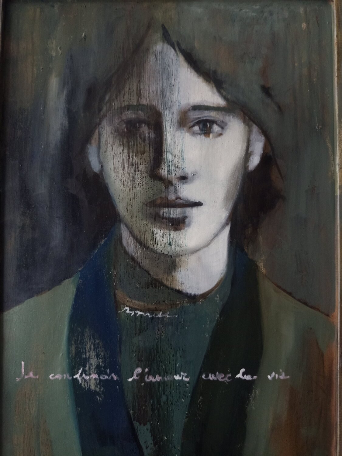 JE CONFONDS Rossana Borzelli Original painting for sale
